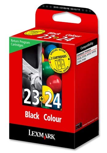 Lexmark Set Ink cartridge Original 2 units 018C1419E / No 23 & No 24 X 4550 Business Edition