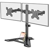 MOUNT PRO Dual Monitor Stand - Free Standing Full