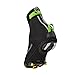 SEALSKINZ Neoprene Over Shoes, Black/Green, X-Large