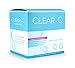 Clear C Eyelid Wipes Pre-Moistened for Dry Eyes – Rinse Free Eye Lid Cleaning Wipes – Individually Wrapped Travel Eye Wipes, 1 Box of 30
