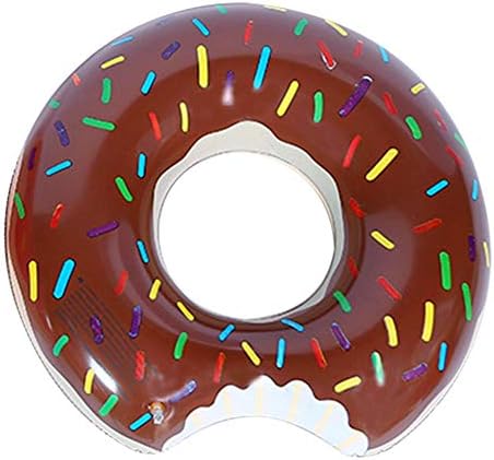 AFfeco PVC Inflatable Donut Swimming Ring Child Adults Life Buoy for Water Sports