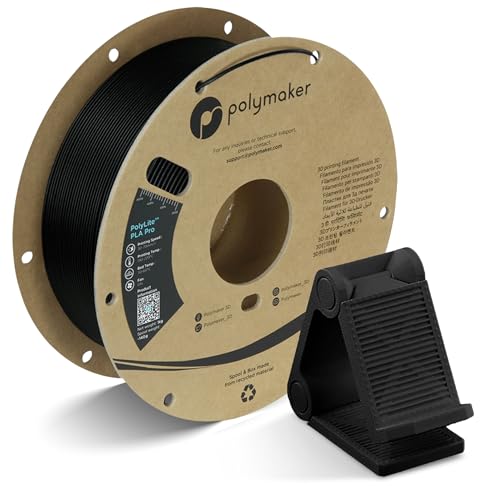 Polymaker PA07001 Filament PLA Pro hohe Steifigkeit, schlagfest 1.75mm black PolyLite™ 1 pc(s)