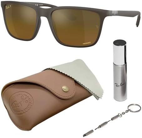 Ray-Ban RB4089 Rectangle Shape Non-Polarized Sunglasses for Men