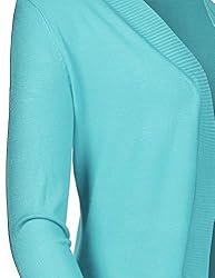 Solid Soft Stretch Long-line Long Sleeve Open Front