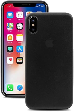 Best iPhone X Case, Lightweight TPU Matte Premium Ultra Thin Fit for ALL iPhone X 2017 [Semi Transparent] [Lightweight]] with INCLUDED Accessories [Temper Glass Screen Protector]. ,Gray
