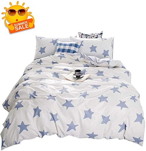 Stars Duvet Cover Set Cotton