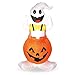 Joiedomi Halloween Blow-up Inflatable Ghost in Pumpkin Overall for Halloween Outdoor Yard Decoration (4 Foot Tall)