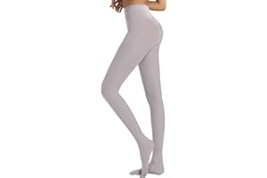 Nexuscribe Women Fleece Lined Tights High Waist Thermal Pantyhose Semi Opaque Warm Leggings Soft Nylon Stockings for Dresses