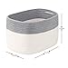 UBBCARE Set of 3 Cotton Rope Storage Baskets for shelves-15 in x 10 in x 9 in, Foldable Woven Storage Basket for Organizing,Decorative Cube Storage Bins with handles for Living Room