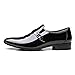 ZZHAP Men's Pointed-Toe Tuxedo Dress Shoes Casual Slip-on Loafer