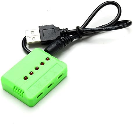 New 5 IN 1 USB Balance Charger for WLtoys V977 QX90 3.7V Battery By Letbo