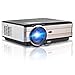 Digital Projector Full HD 3500 Lumens, Multimedia Home Theater Projector 1080P 720p HDMI Support for TV Laptop iPhone Smartphone Mac iPad Netflix XBOX DVD Player