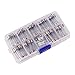 IZTOSS 72pcs 6x30mm Fast-Blow Glass Fuses Quick Blow Car Glass Tube Fuses Assorted Kit Amp 0.5A,1A,2A,3A,5A,10A,15A,20A,30A and 10pcs Fuse seat