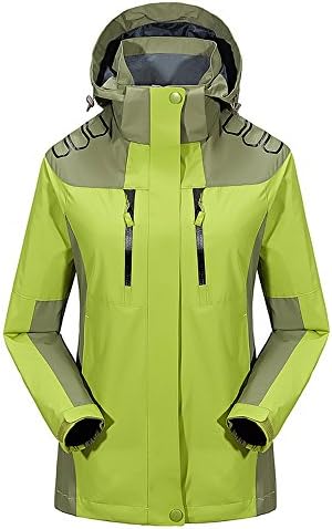 Homaok Men's/Women's Outdoor Thermal Windproof Jacket With Detachable Hood