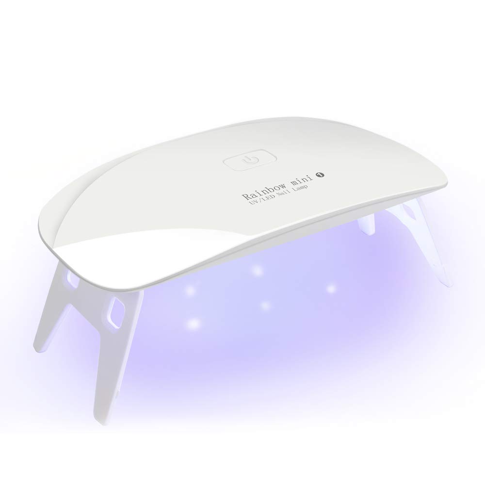 Nail Dryer, Mini 6W UV LED Nail Lamp,Led Gel Nail Polish Curing Lamp for Acrylic & Gel Manicures&nbsp;Fingernail & Toenail Polish Art