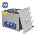Tek-Motion-15L-Professional-Ultrasonic-Cleaner-with-Timer-Digital-for-Cleaning-Jewelry-Glasses-Watch-Dentures-Small-Parts-Circuit-Board-Dental-Instrument-Commercial-Electric-Ultrasound-Clean-Machine