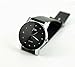 Aokdis (TM) Hot Selling Fashion Gentlmen PU Leather Dail Quartz Watch Black