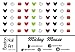 Mickey Mouse Waterslide Nail Decals - Set of 50