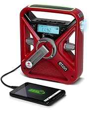 Eton, American Red Cross FRX3+ Emergency NOAA Weather Radio, One Size (ARCFRX3+WXR)