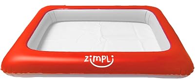 ZIMPLI Inflatable Play Tray Sand Pit for Kids Sensitive Play 40cm x 25cm