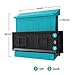 Master Outline Gauge Contour Gauge Duplicator 5 Inch Shape Duplicator General Tools,Shaping Measure Ruler, Woodworking Shape Tracing Template, Craft Profile Jig Guide,Super Smart Tools