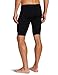 Arena Men's Board Race Polyester Solid Jammer Swimsuit - Black/Metallic Silver,32