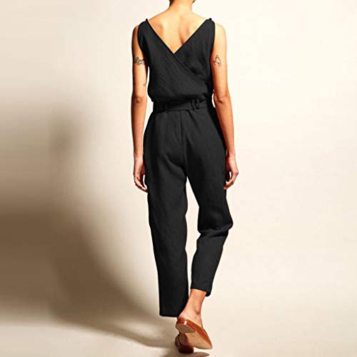 Corriee Womens Stylish Plaid Bib Pants Dungarees Overalls Baggy Jumpsuit Rompers - Thumbnail 2