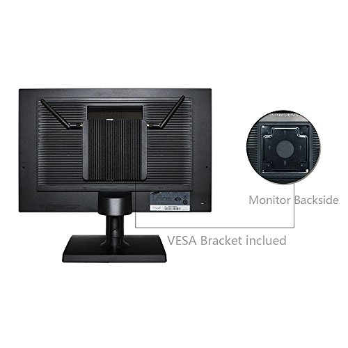 Qotom-Q150P-S08 Barebone Mini PC Intel Celeron N3160 Quad Core with AES-NI Support Win 10 Ubuntu Linux Computer
