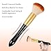 Makeup Brush Set，11pcs Makeup Brushes Premium Synthetic Bristles Powder Foundation Blush Contour Concealers Lip Eyeshadow Brushes Kit with Travel Makeup Bag