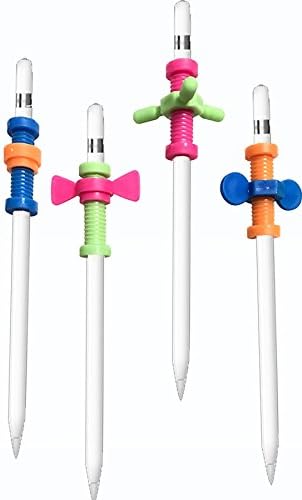 SUNNYDAY Pencil Toppers Fidget Toys for adhd , add , ocd , Autism and Anxiety in School , Classroom , Home or Office for Children and Adults ( Package of 4 )