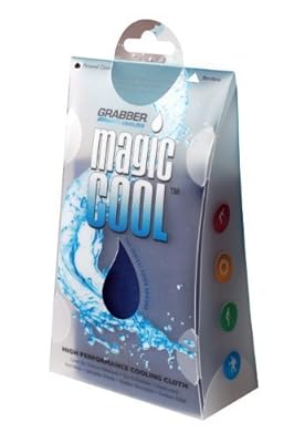Grabber Cooling Magic Cool Personal Cooling Towel- Navy by GRABBER Performance Group