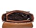 ECOSUSI Fashion Girl's Faux Leather Satchel Purse Small School Crossbody Messenger Bag Work Cross-body Bag Red