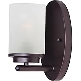 Maxim Corona-One Light Wall Sconce in Contemporary Style-4.5 Inches Wide by 8.25 inches high-Oil Rubbed Bronze Finish