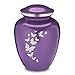 Adult Embrace Purple Butterfly Cremation Urn for Ashes