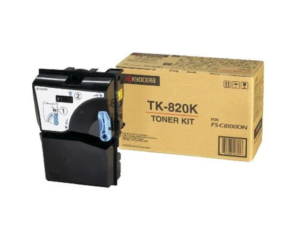 Kyocera TK 820K - Toner cartridge - 1 x black - 15000 pages