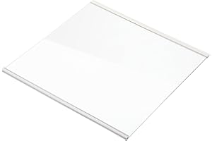 DGAVXA Upgraded DA97-20647A Refrigerator Glass Shelf Replacement for Samsung Fridge Upper Glass Shelf Assembly, Fits RS27T5200SG RS27T5200SR/AA RS27T5201SR/AA RS27T5561SR/AA Tempered Glass Upper Shelf