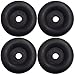 JQuad (4 Pack) Trailer Ramp Door Bumper - Truck Cargo Hatch Rubber Bump Stop primary