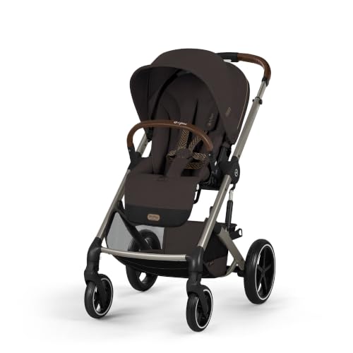 CYBEX Gold Stroller BALIOS S LUX & Fold Cot, Chocolate Brown