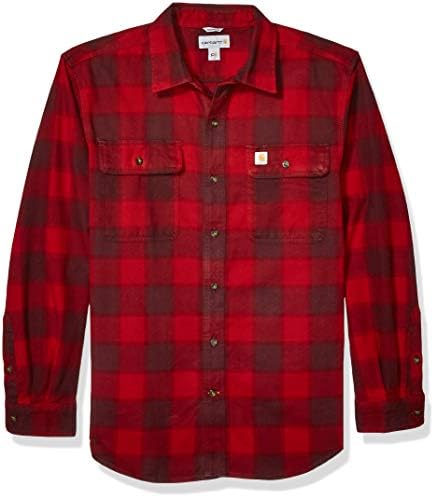 carhartt shirt flanell hubbard longsleeve slim fit