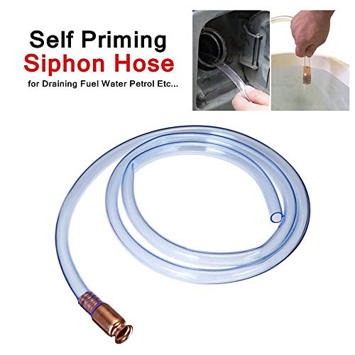 FASTROHY Siphon Hose Pump for Gas/Gasoline/Fuel Transfer Shaker Siphon Safety Self Priming Pump Hose Pipe
