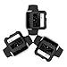 iCASEIT Apple Watch Case Screen Protector 38mm (Pack of 3) - Bumper Case with Screen Protector for Full Protection for Apple Watch 38 mm - Black x 3