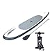 Bestway Inflatable Hydro-Force Wave Edge 10 Foot x 27 inches Stand Up Paddle Board with Non-Slip Deck, SUP Accessories, Inflation Pump and Travel Bag, White