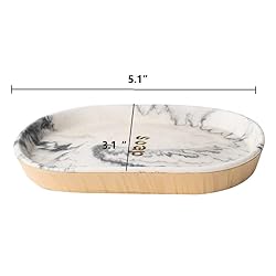 Soap Dish Resin Bar Soap Holder Marble Soap Tray