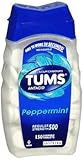 TUMS Regular Strength 500 Chewable Tablets Mint - 150 ct, Pack of 3