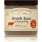 Orrington Farms Natural Beef Flavored Broth Base-3 (THREE) 12oz Jars by Orrington Farms
