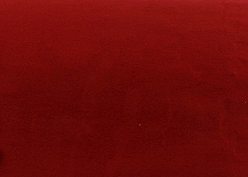 Magic-fix Peel & Stick Suede Look Pre-Pasted Fabric Shelf Liner Adhesive-Backed Suede Wallpaper (Dark Red : 19.68 inch X 57.08 inch) - Thumbnail 6