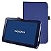 Insignia NS-P10A7100 Case,Mama Mouth PU Leather Folio 2-Folding Stand Cover with Stylus Holder for 10.1