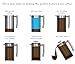 Large French Press Premuim Stainless Steel Edition 34oz +7 Bonus Accessories Included