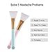 2Pcs Silicone Face Mask Brush, Beauty Makeup Body Applicator Tools