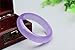 Parma77 Beautiful Queen Violet Jade Bangle Jadetie Bracelet Lavender Size 62mm (Large)